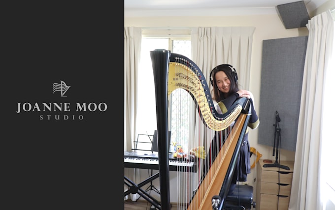 record high quality harp sounds