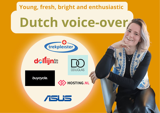 record a enthusiastic and professional dutch commercial