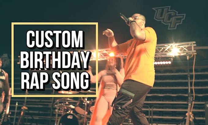 write a customized birthday rap song for you