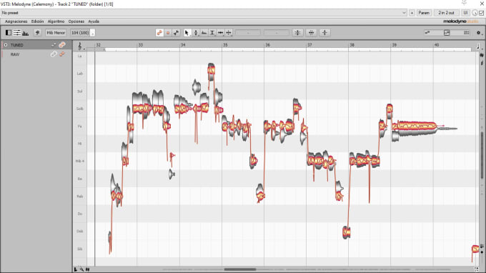 manually pitch correct and edit your vocals using melodyne