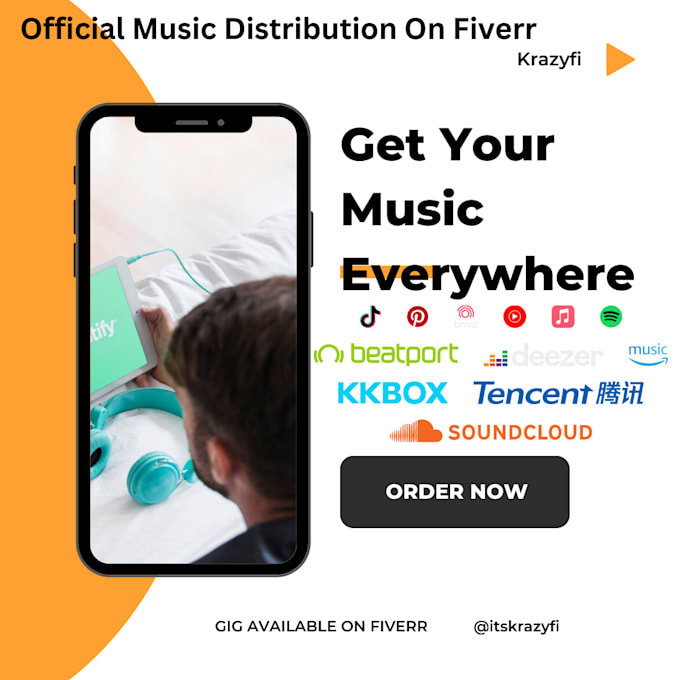official music distribution on fiverr