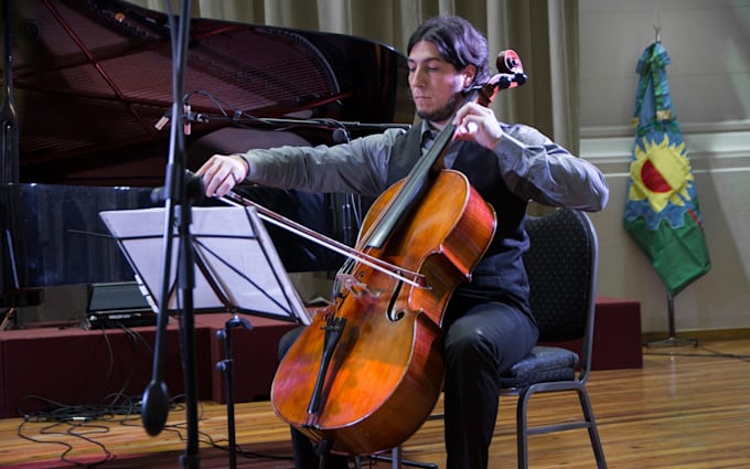 record your cello scores