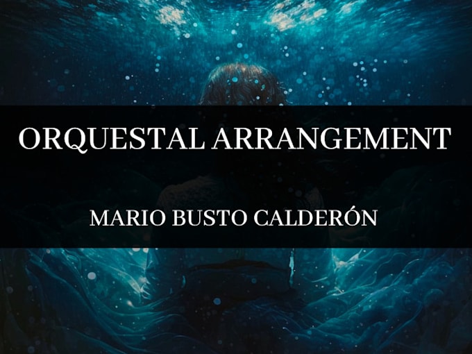add orchestral arrangements to your song