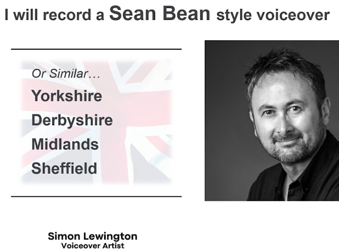 record a sean bean impression voice over for your project