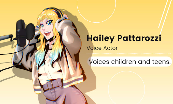 voice kids and teens for your project