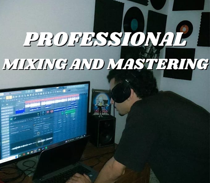 mix and master as a professional audio engineer