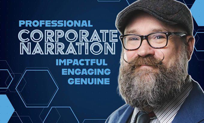 do corporate narration voice over that is professional engaging and impactful