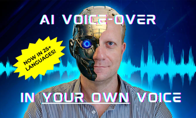 use your own voice clone to create an ai voice over