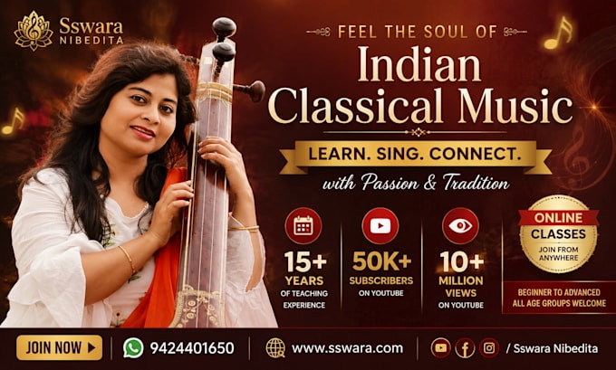 teach you indian classical music
