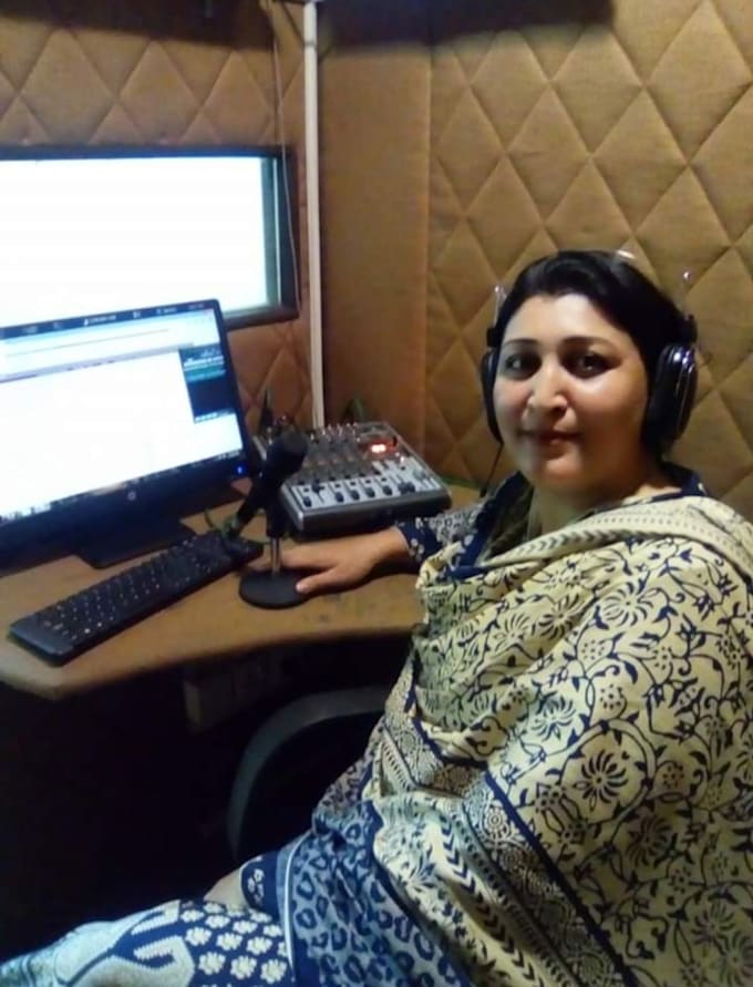 provide radio and fm experienced urdu voiceovers and mms