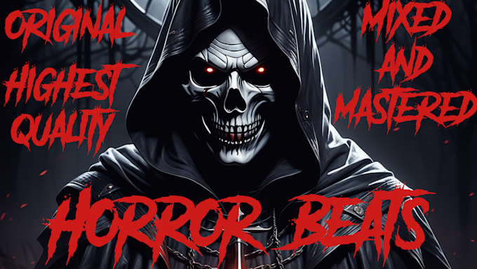 make horror type hip hop beats for you