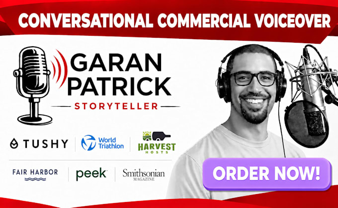 record a deep male voiceover for your commercial or ad