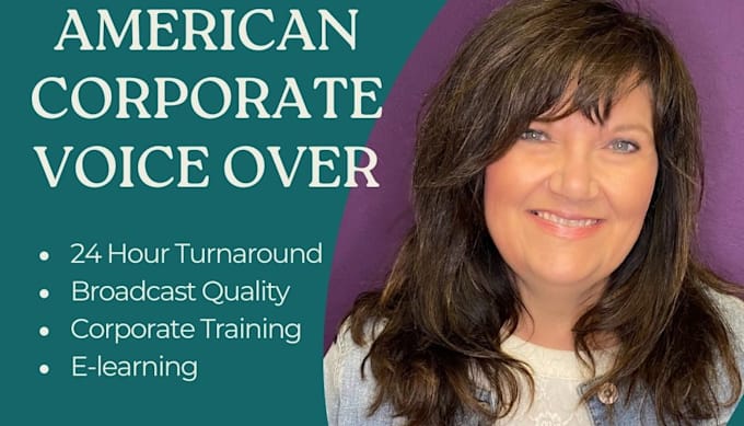 provide a professional corporate narration voice over