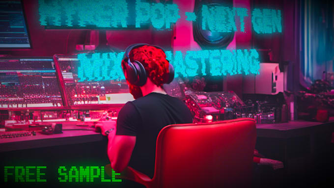 mix and master your hyperpop, glitchcore, pc music, rage song