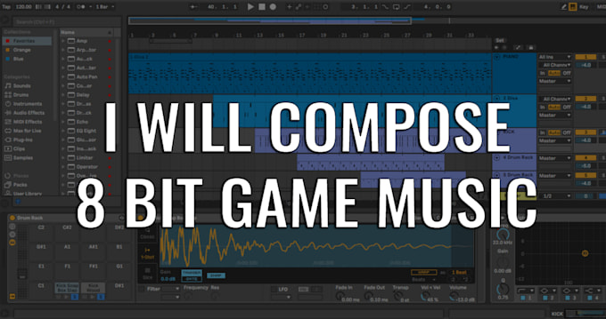 compose 8 bit music for your video games