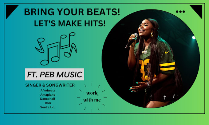 be ghost afrobeat, female singer, songwriter and vocalist