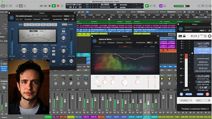 mix and master your track in pop, folk, rock, indie