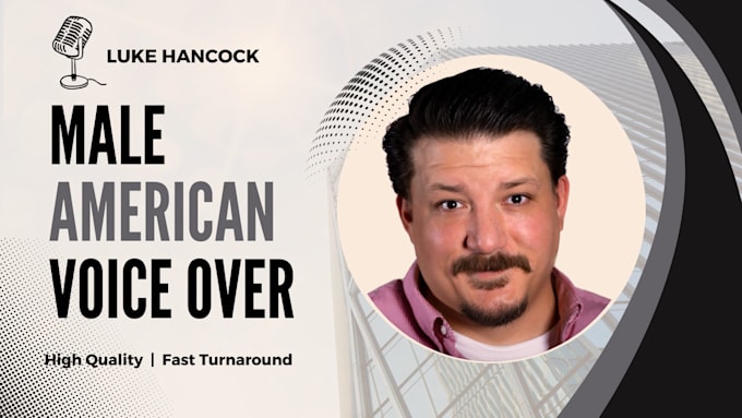record an american male voice over