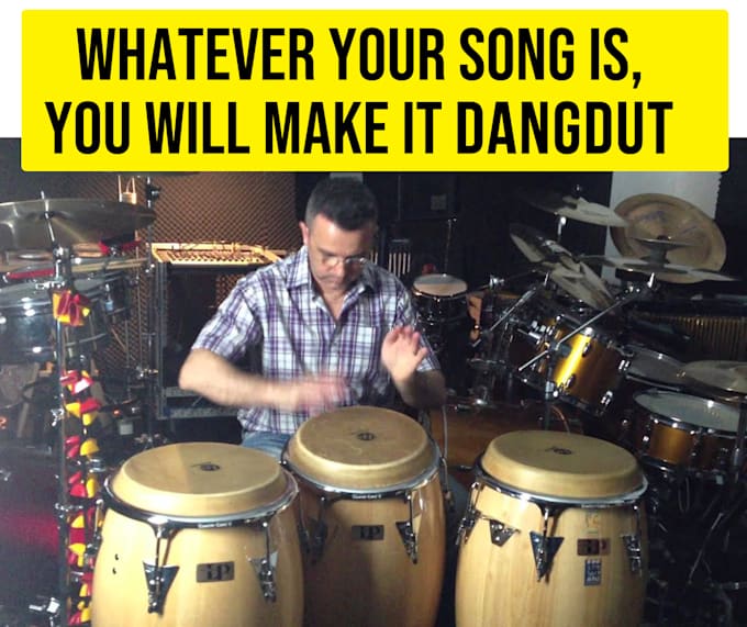 make your song into dangdut music