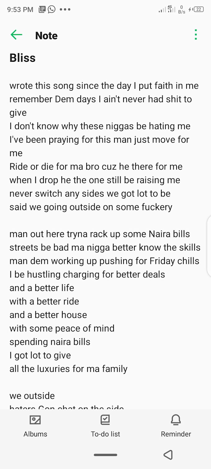 write a song based feelings ands happenings relatable songs