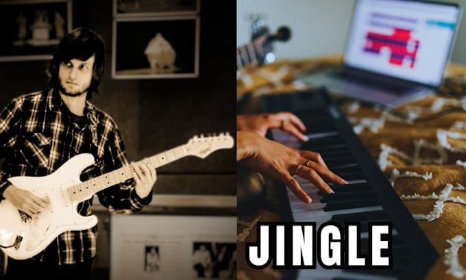 compose a jingle or background music for video or podcast