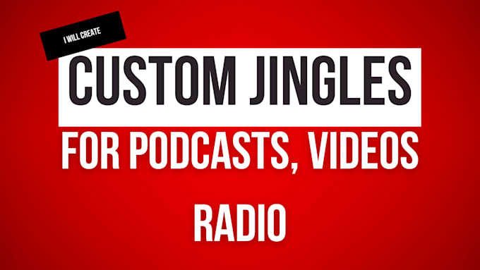 create custom jingles, intros, outros for podcasts, videos