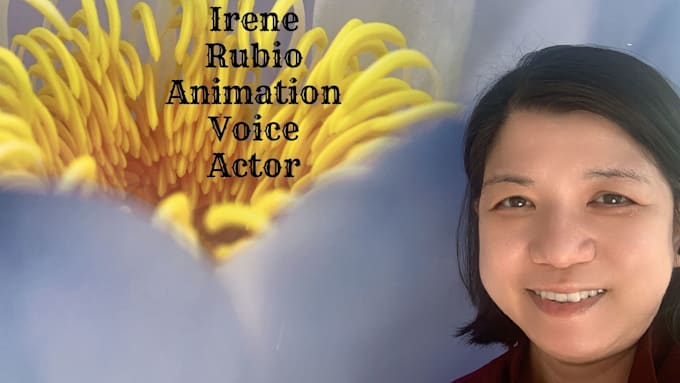 do an english animation voice over
