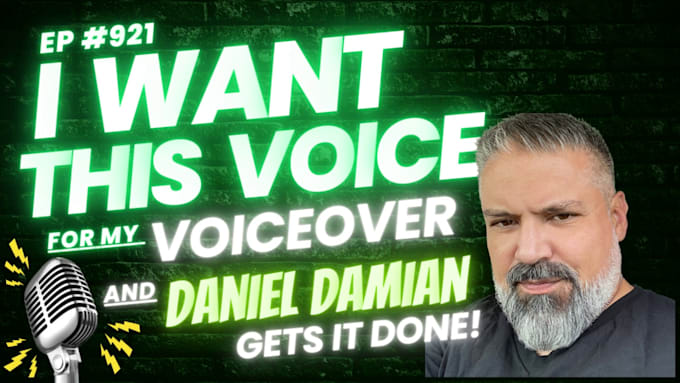 produce a professional american male voice over