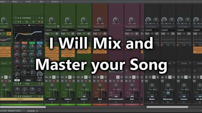 mix and master your song