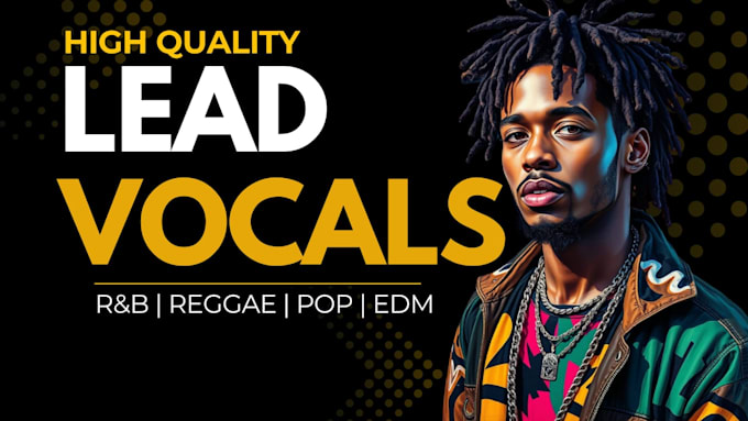 sing lead vocals on your tracks