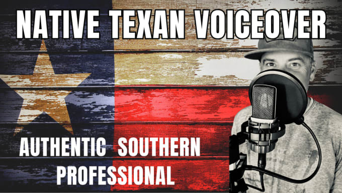 be your deep southern american male voiceover