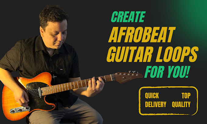 create exclusive afrobeat guitar loops
