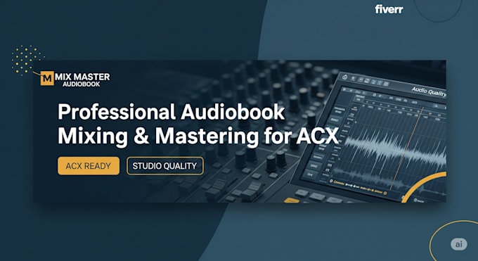 edit, mix and master your audiobook or podcast