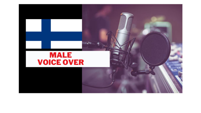 make a finnish or danish voiceover for your project