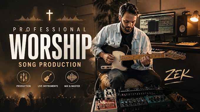 produce a cinematic modern worship song