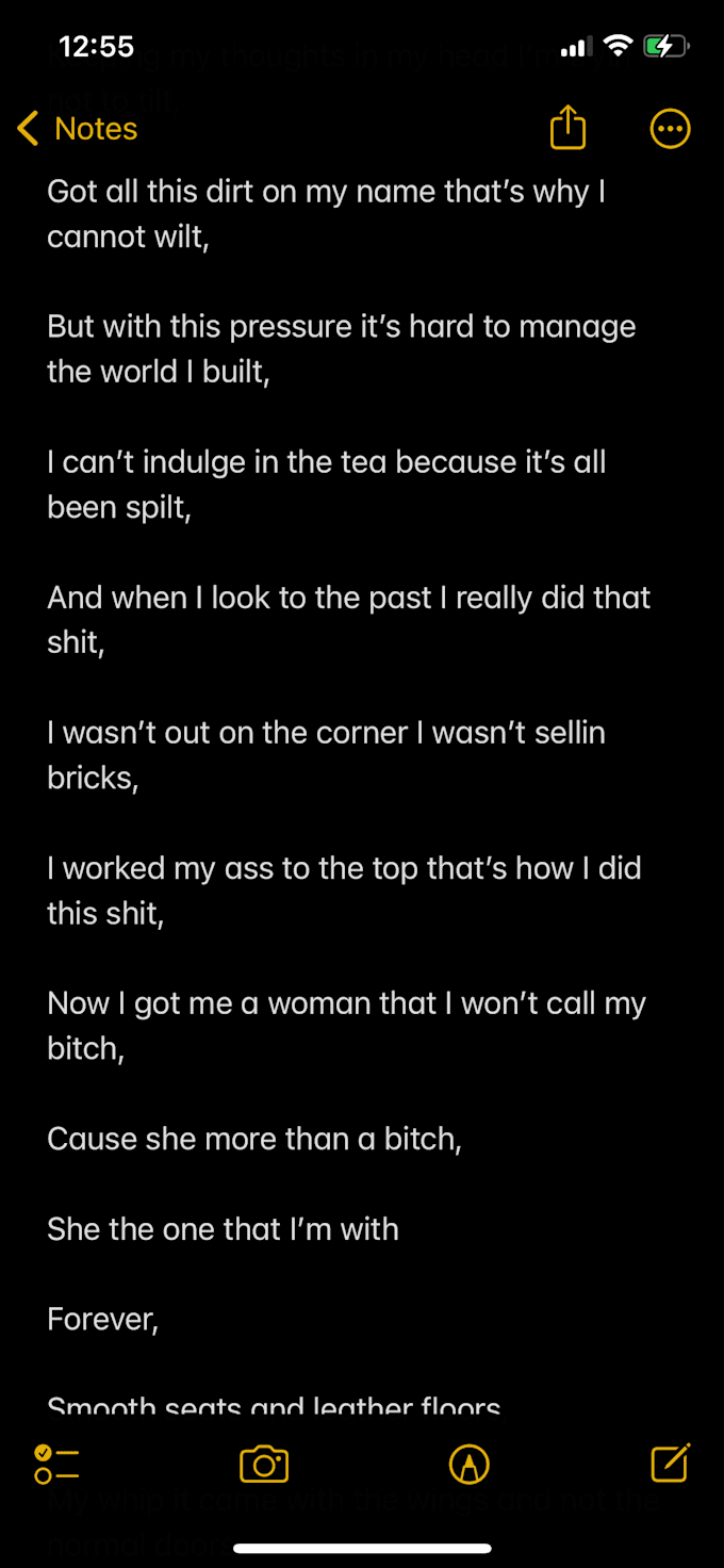 write lyrics for your songs