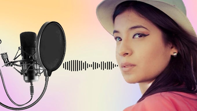 record a professional female voice over