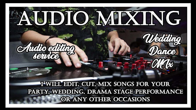 edit, cut, mix songs for your performance, cheer, dance