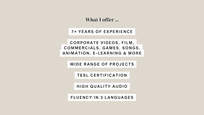 create quality voice over in english and bahasa malaysia