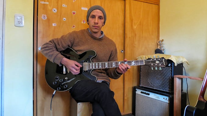 be your session musician recording guitars