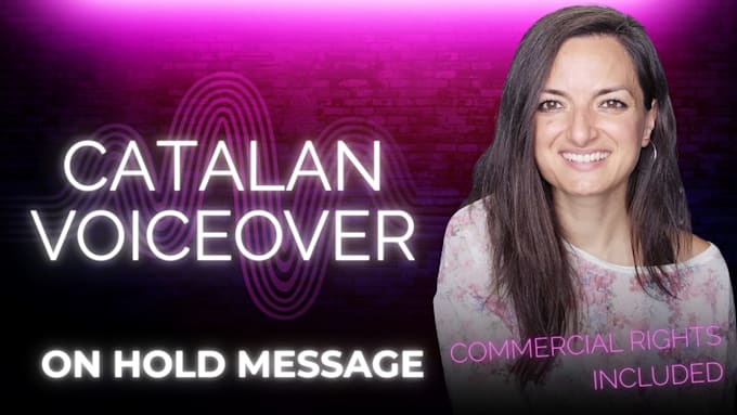 record a catalan voiceover for telephone message