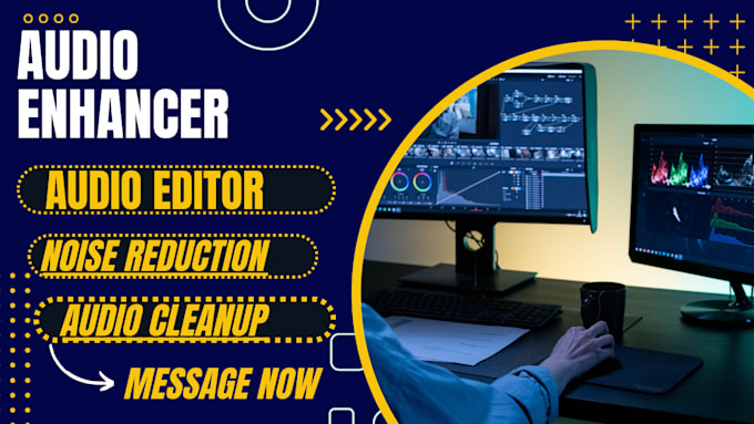 do professional edit and enhance your audio