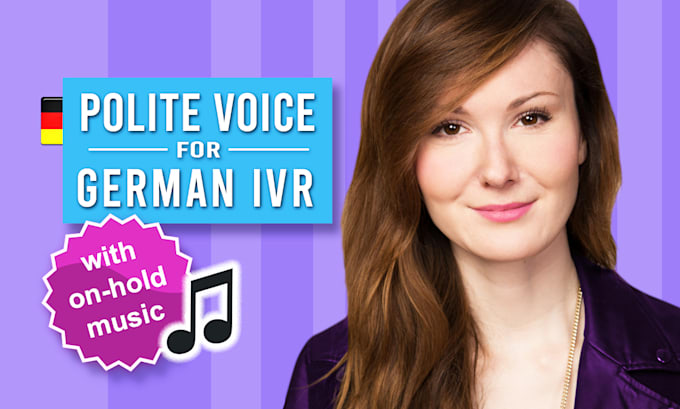 record a german voicemail with music