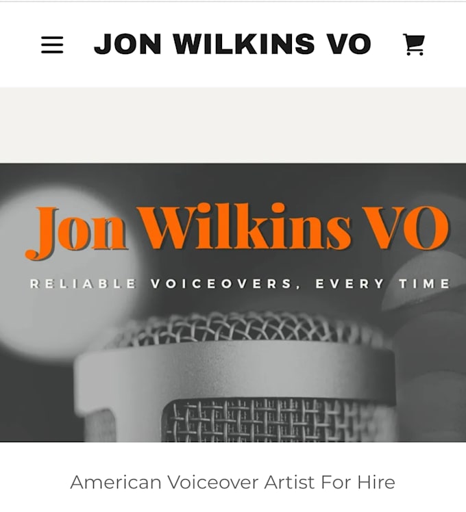 record your commercial TV or radio voiceover
