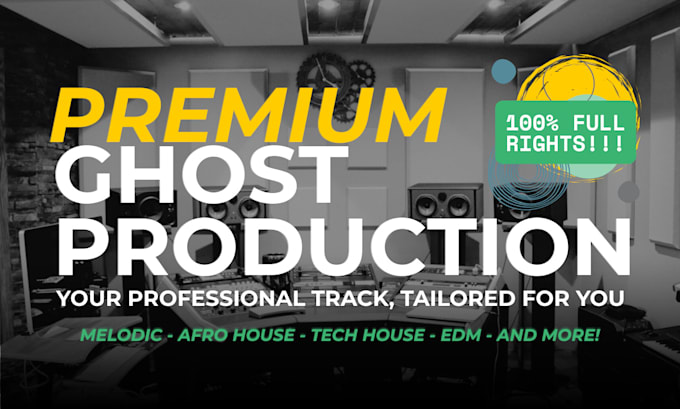 be your ghost producer for your afro and melodic house track