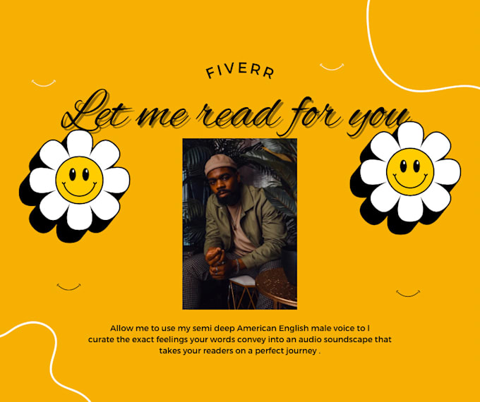 be the narrator for your audio book