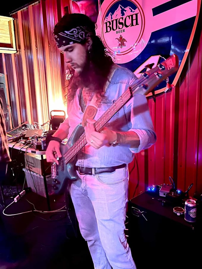 Record a professional bass line on electric or upright bass by