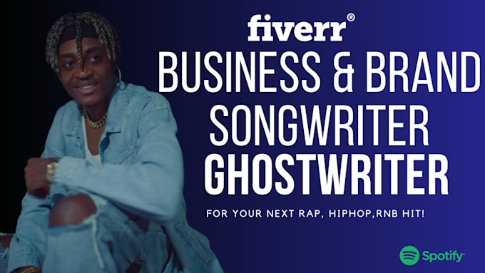 write custom rap songs for your brand or business