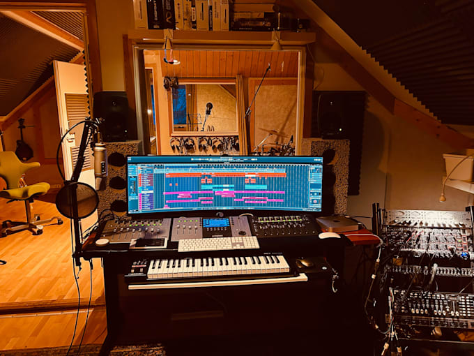 professionally produce and do all the instruments on your next track