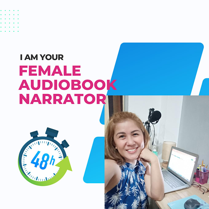 provide engaging voice over for your audiobook